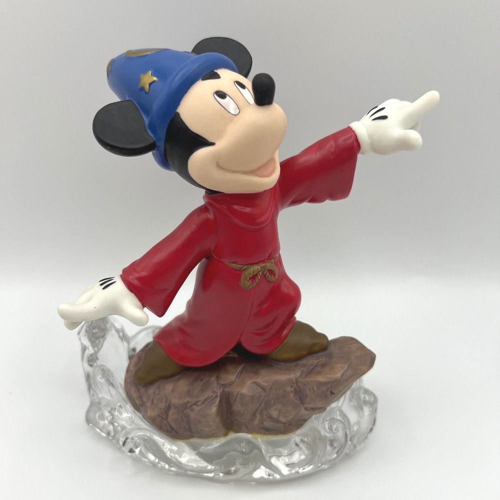 Disney Showcase‎ Sorcerer Mickey Precious Moments Figurine Fantasia 151709